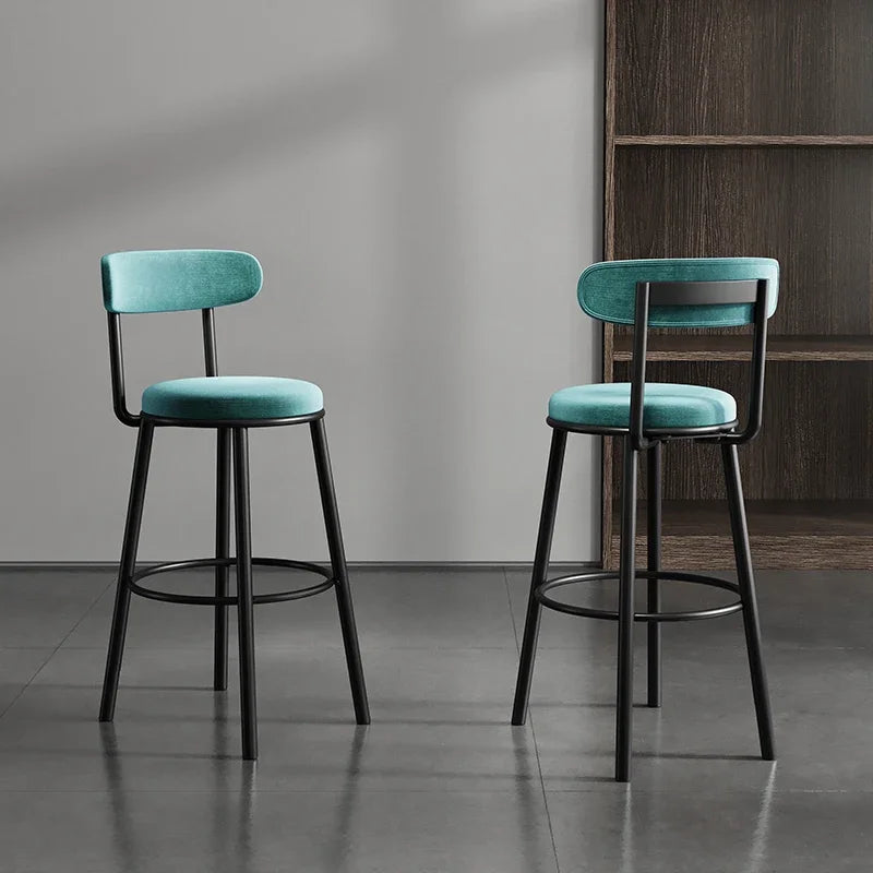 Minimalist Lounge Velvet Chair Dining Room Sets Designer