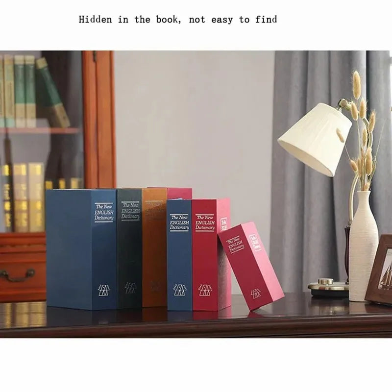 Dictionary Mini Book Safe Security Key Locker Money