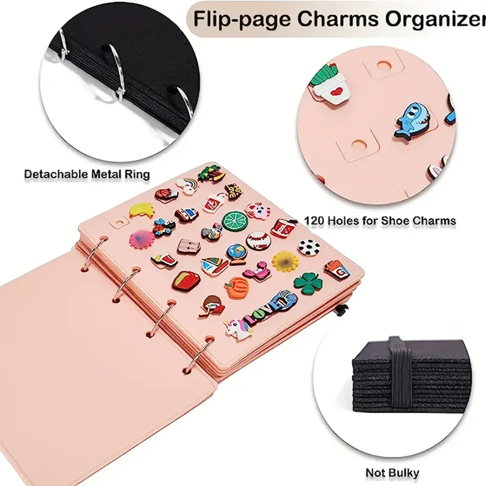 Shoe Charms Organizer For Charms Display FlipPage Shoe