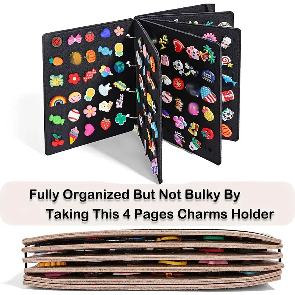 Shoe Charms Organizer For Charms Display FlipPage Shoe