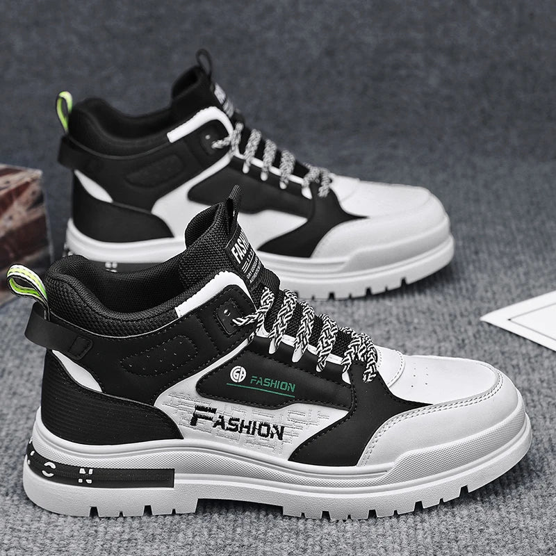 Shoes For Men Work Men's Casual Sneakers Hightop