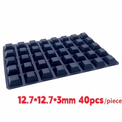 Silicone Furniture Pads Square Self-Adhesive Stick Bumper Pad