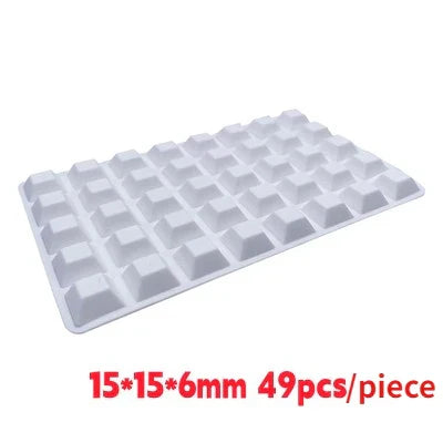 Silicone Furniture Pads Square Self-Adhesive Stick Bumper Pad