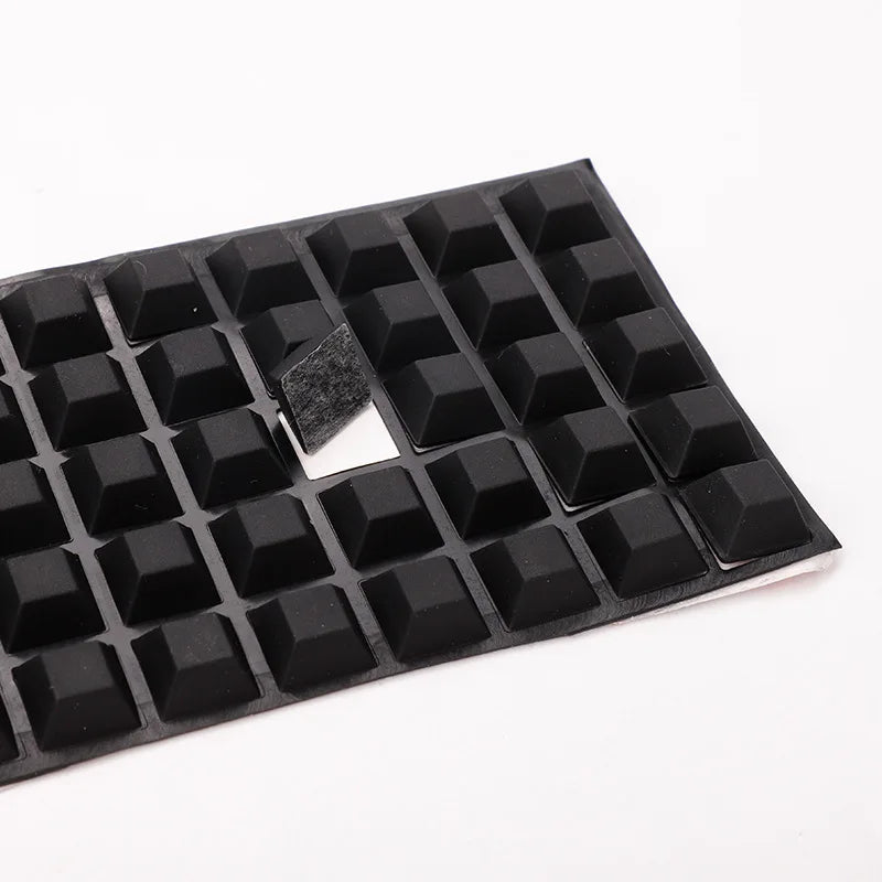 Silicone Furniture Pads Square Self-Adhesive Stick Bumper Pad