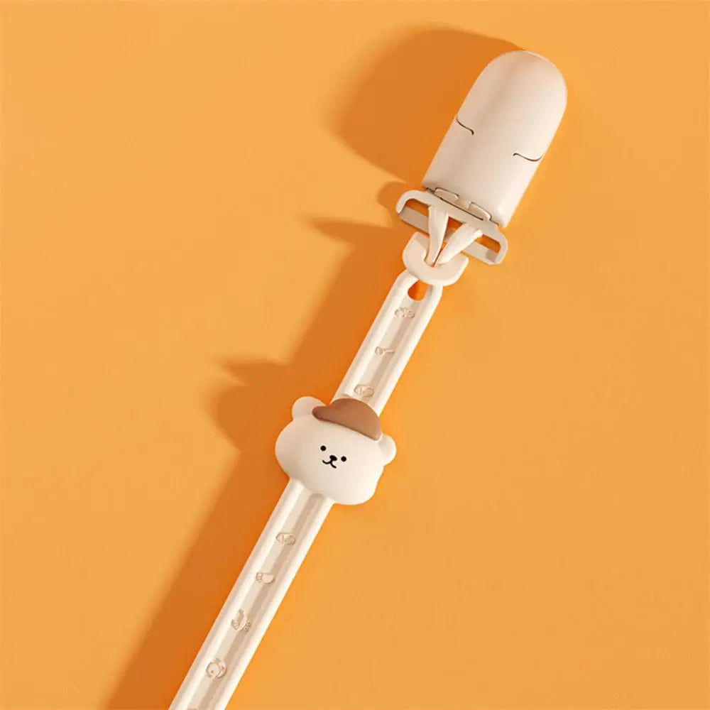 Silicone Molar Chain Cartoon Bear Support High Temperature