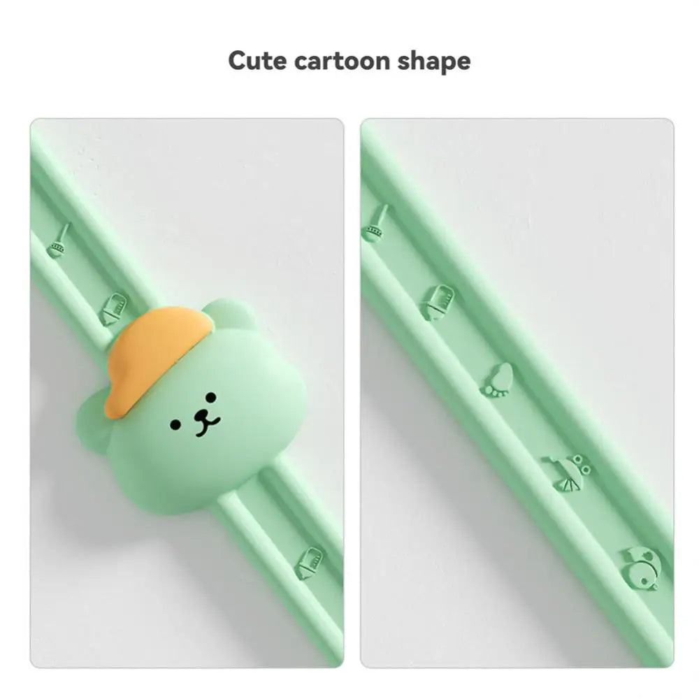 Silicone Molar Chain Cartoon Bear Support High Temperature