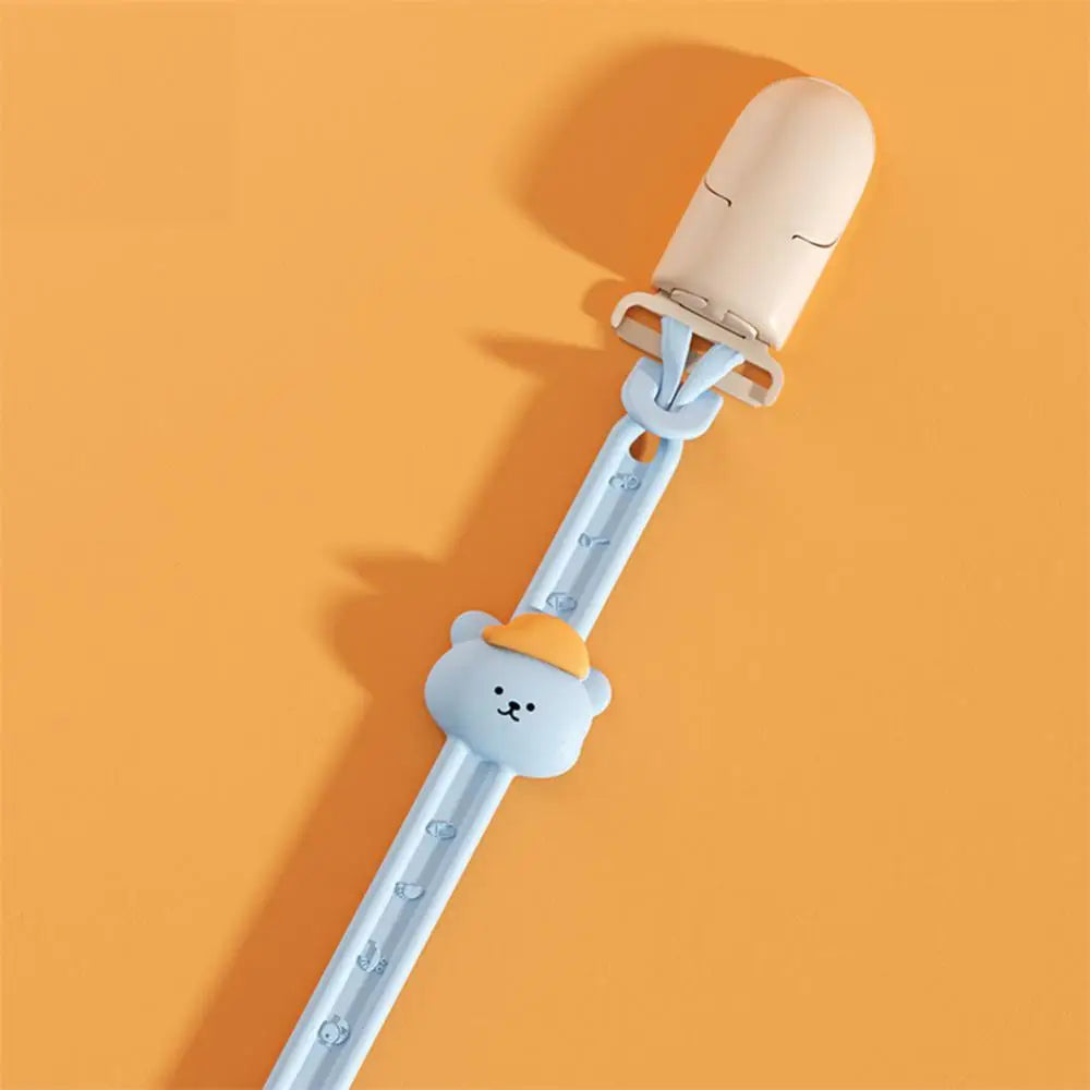 Silicone Molar Chain Cartoon Bear Support High Temperature