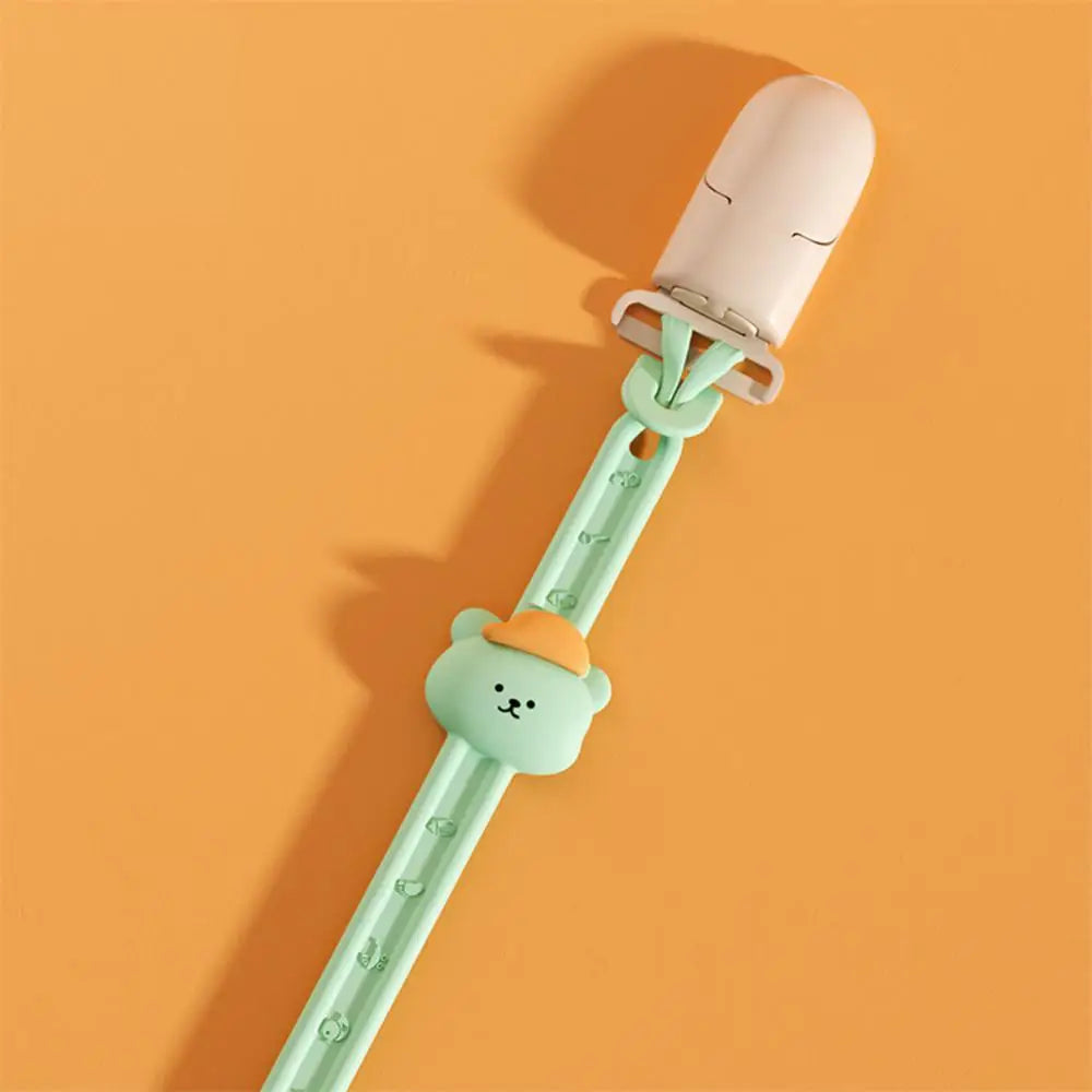 Silicone Molar Chain Cartoon Bear Support High Temperature