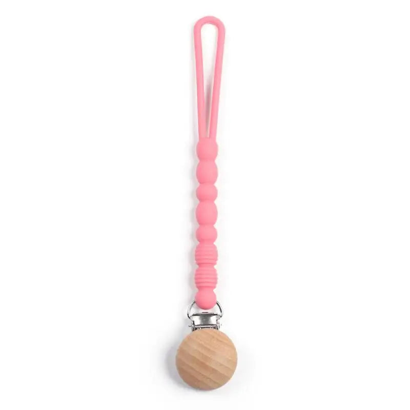Silicone Pacifier Clips Holder Chain For Newborn Teething