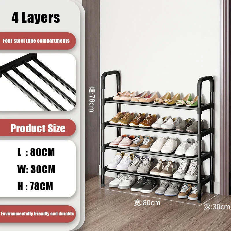 Simple Shoe Rack DIY Easy Assemble Dustproof Boots
