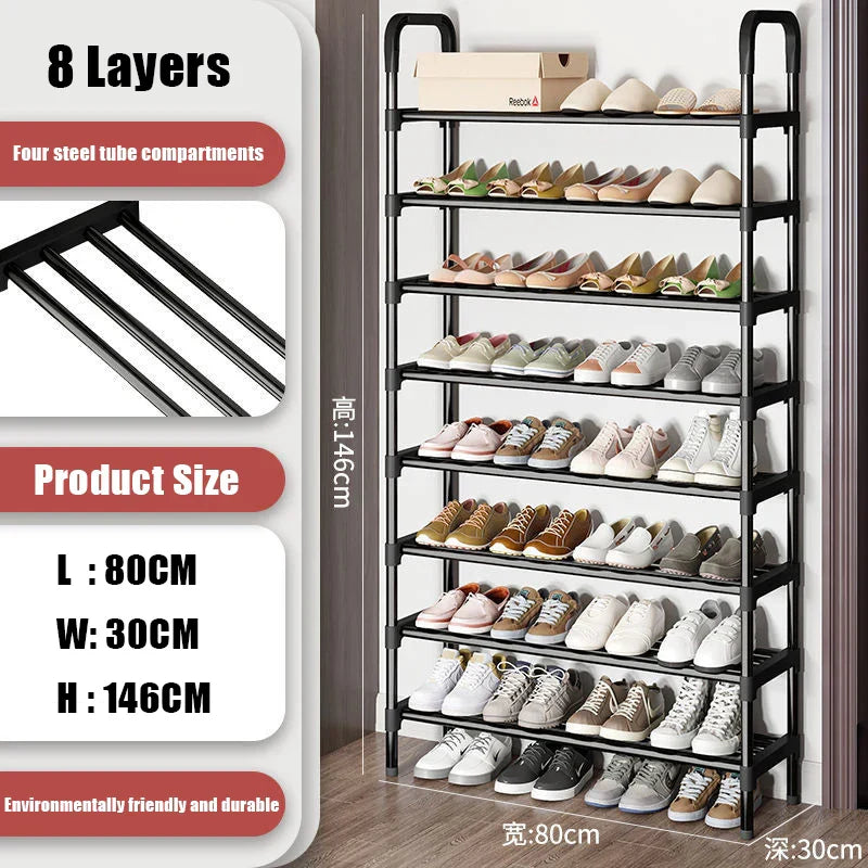 Simple Shoe Rack DIY Easy Assemble Dustproof Boots