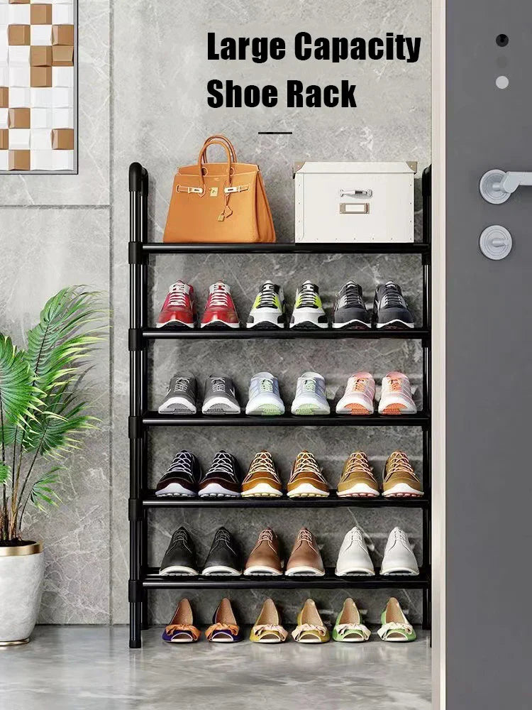 Simple Shoe Rack DIY Easy Assemble Dustproof Boots
