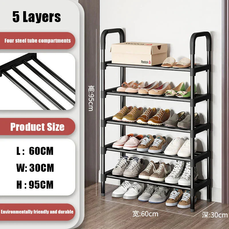 Simple Shoe Rack DIY Easy Assemble Dustproof Boots