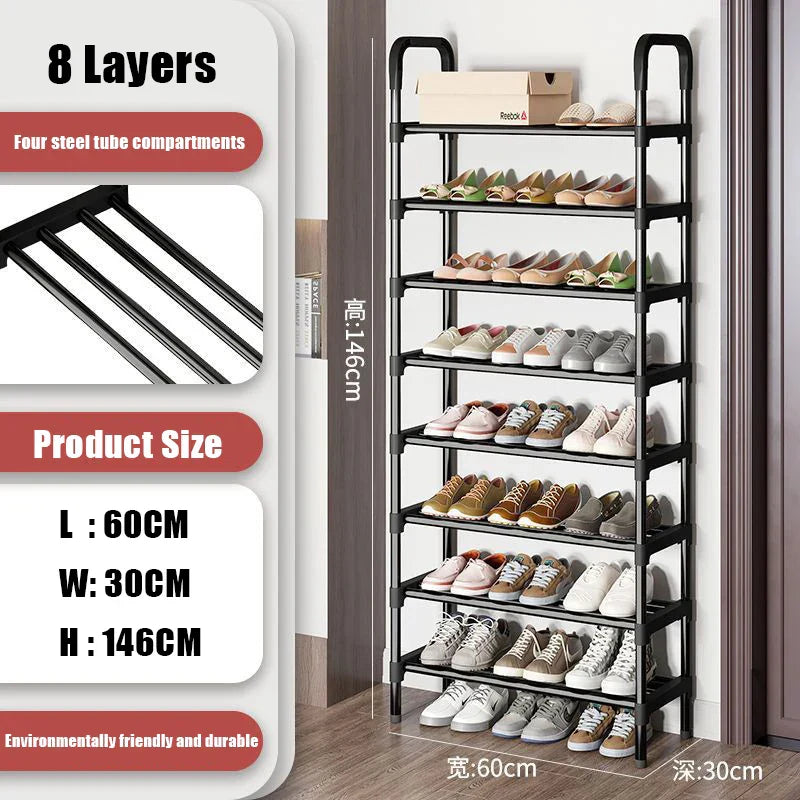Simple Shoe Rack DIY Easy Assemble Dustproof Boots