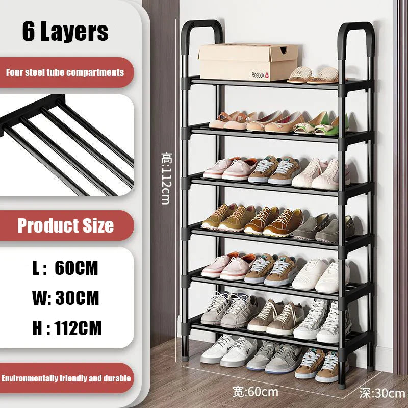 Simple Shoe Rack DIY Easy Assemble Dustproof Boots