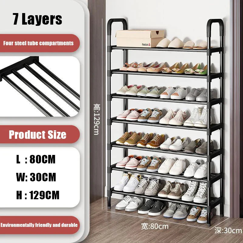 Simple Shoe Rack DIY Easy Assemble Dustproof Boots