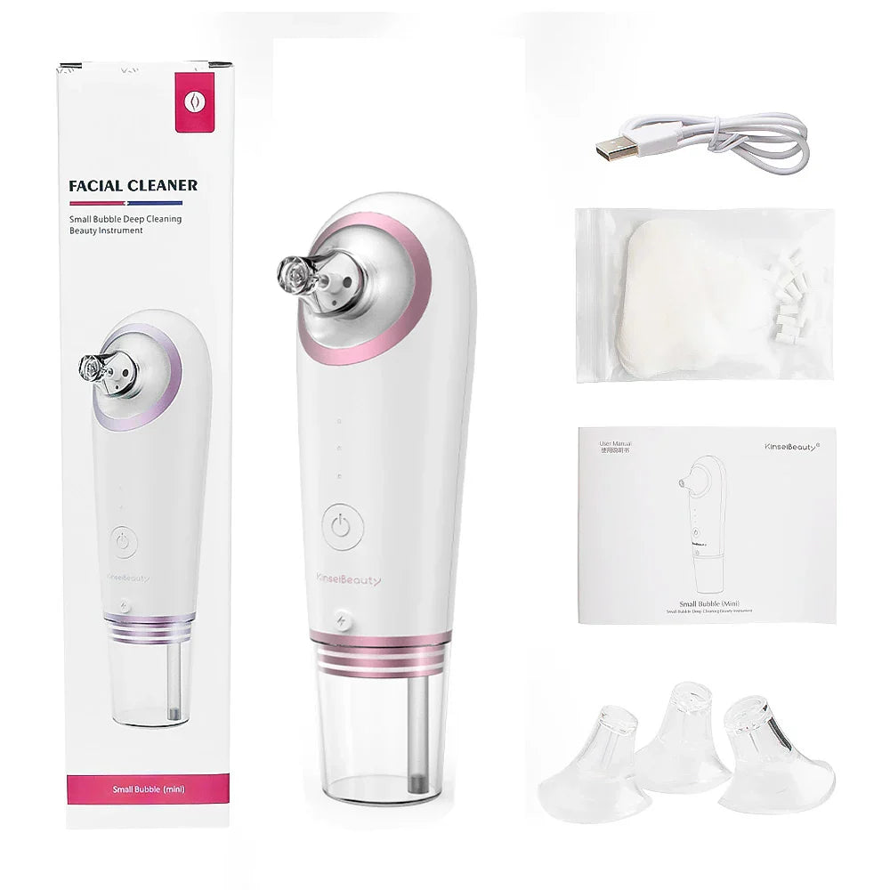 Small Bubble Blackhead Remover Machine Water Cycle Cleaning