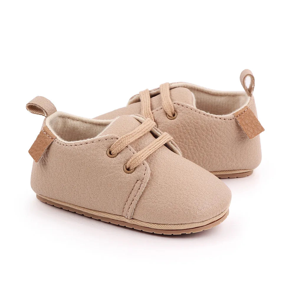 Soft Leather Baby Shoes Moccasins Infant Girls Boys