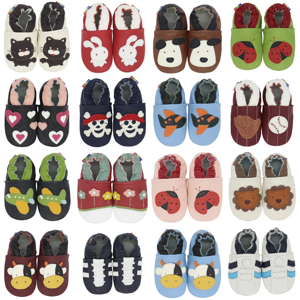 Soft Leather Shoes Baby Boy Girl Infant Shoe