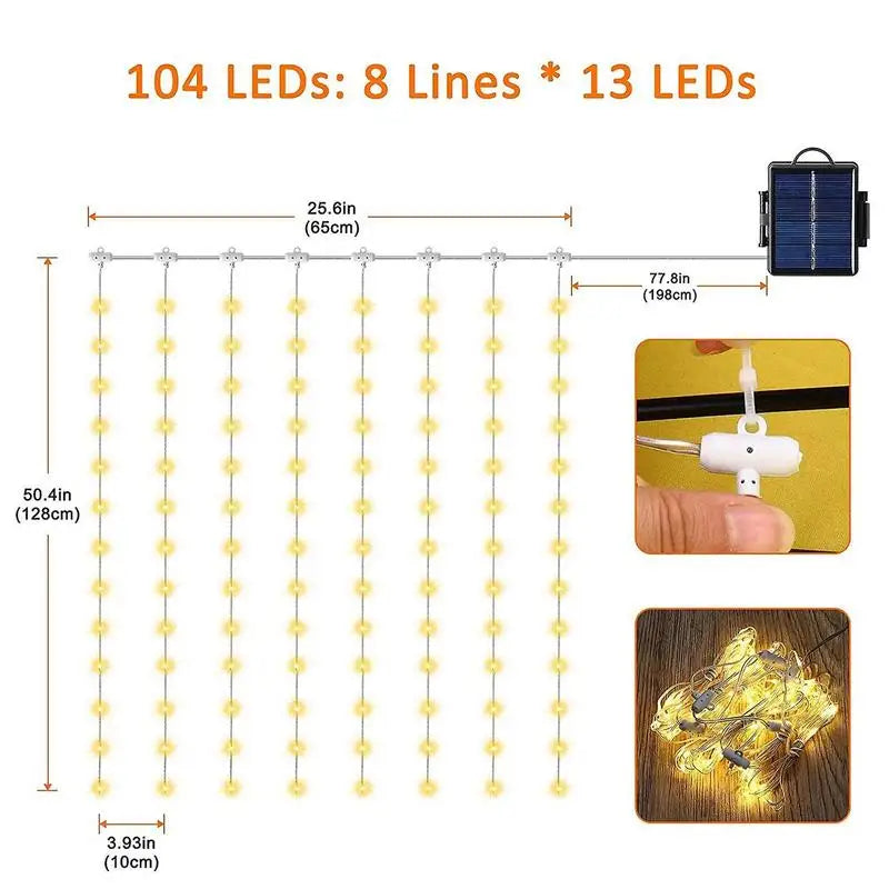 Solar LED Lighted Patio Umbrella Cantilever Hanging Umbrella