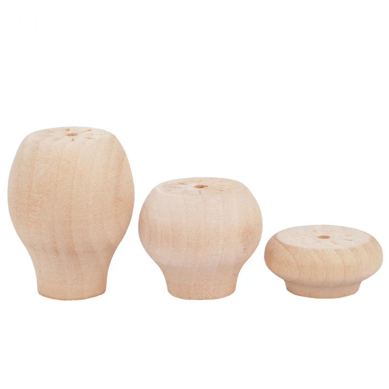 Solid Wood Furniture Heighten Legs Sofa Stool Increased