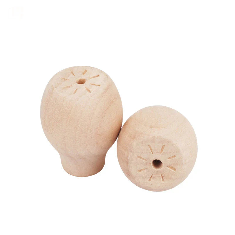 Solid Wood Furniture Heighten Legs Sofa Stool Increased