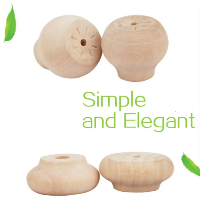 Solid Wood Furniture Heighten Legs Sofa Stool Increased
