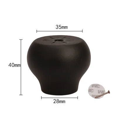 Solid Wood Furniture Heighten Legs Sofa Stool Increased