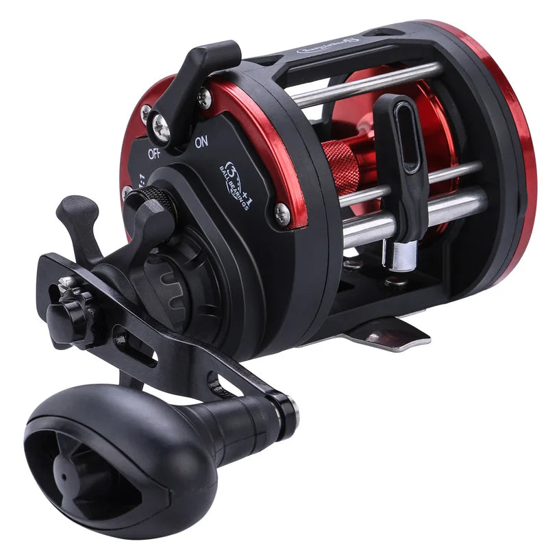 Sougayilang Saltwater Fishing Reels Cast Drum Wheel Trolling