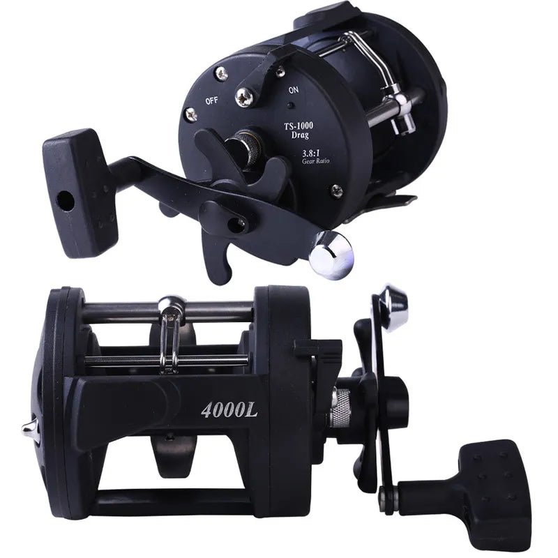 Sougayilang Saltwater Fishing Reels Cast Drum Wheel Trolling