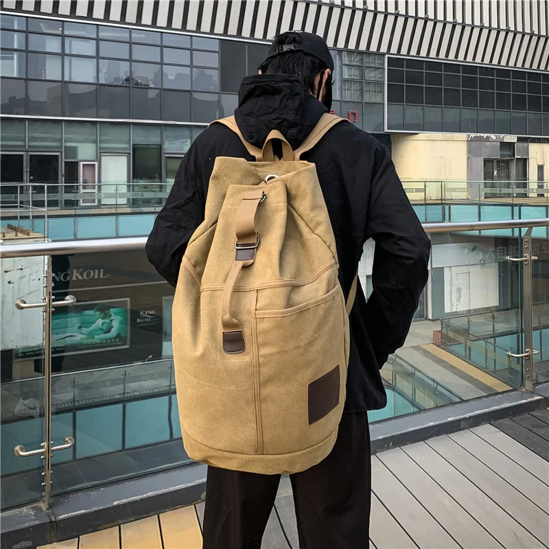 Sport Large Capacity Travel Backpacks Male Luggage Canvas