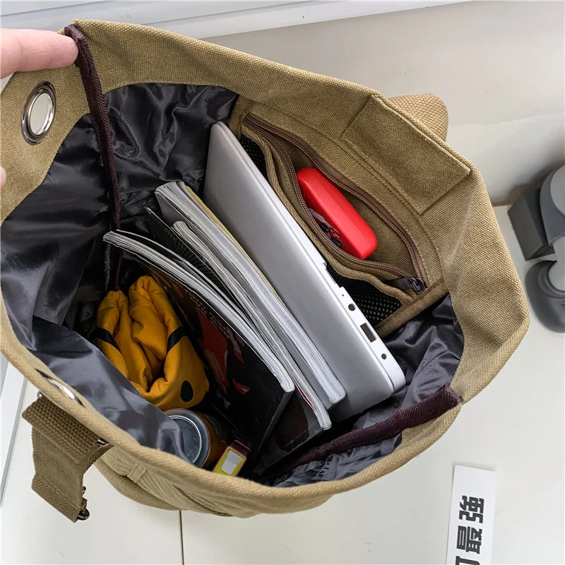 Sport Large Capacity Travel Backpacks Male Luggage Canvas