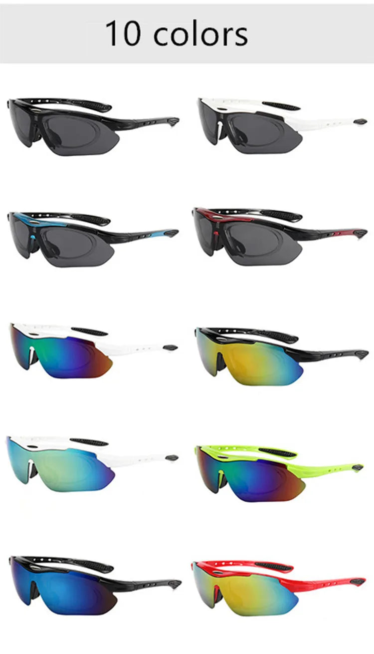 Sports Men Ladies Sunglasses Road Bike Glasses Mountain