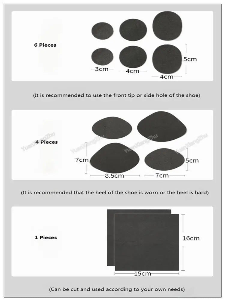 Sports Shoes Patches Vamp Repair Shoe Insoles Patch