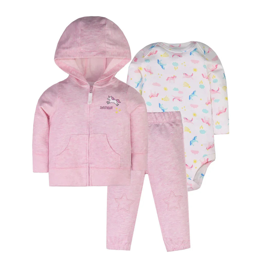 Spring Autumn Cotton Baby Boys Clothes Sets Cartoon