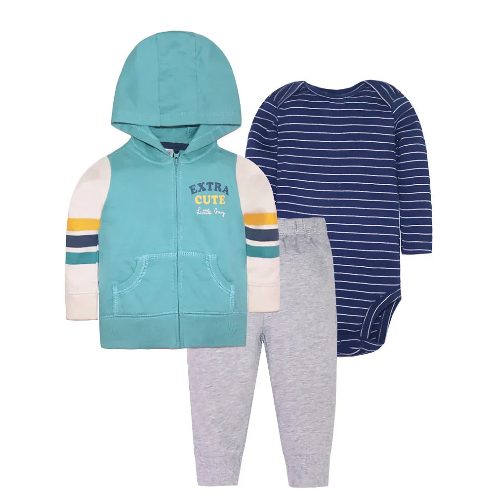 Spring Autumn Cotton Baby Boys Clothes Sets Cartoon