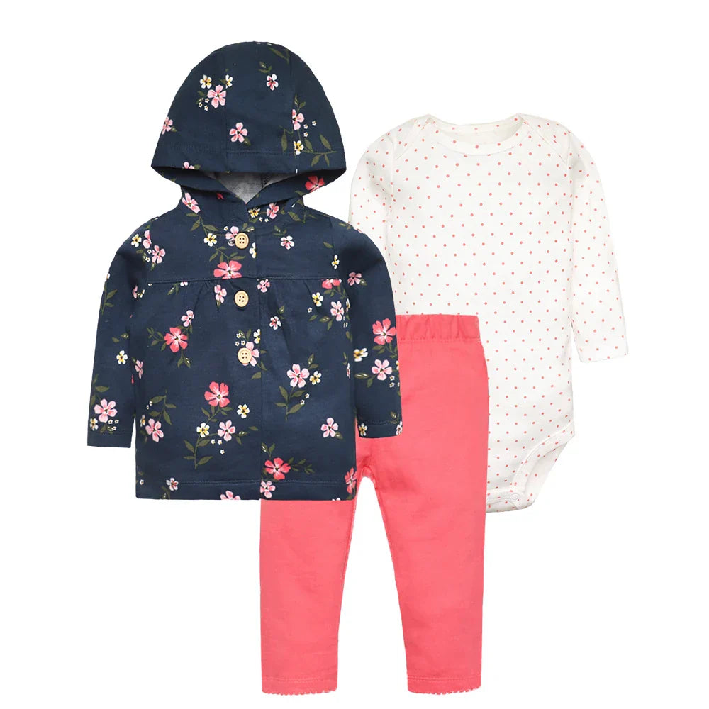 Spring Autumn Cotton Baby Boys Clothes Sets Cartoon