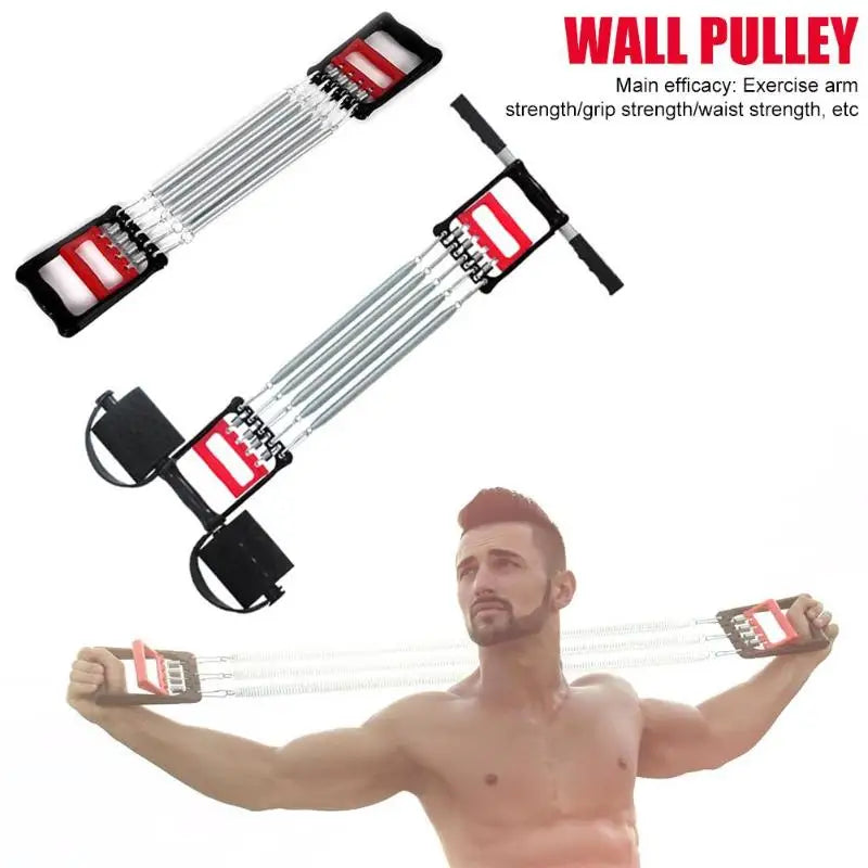 Spring Chest Developer Expander Men Tension Puller Fitness