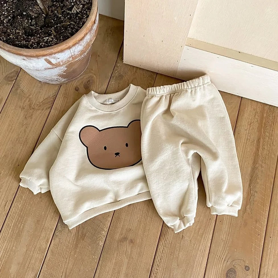 Spring Infant Baby Cartoon Clothing Sets Toddler Boys