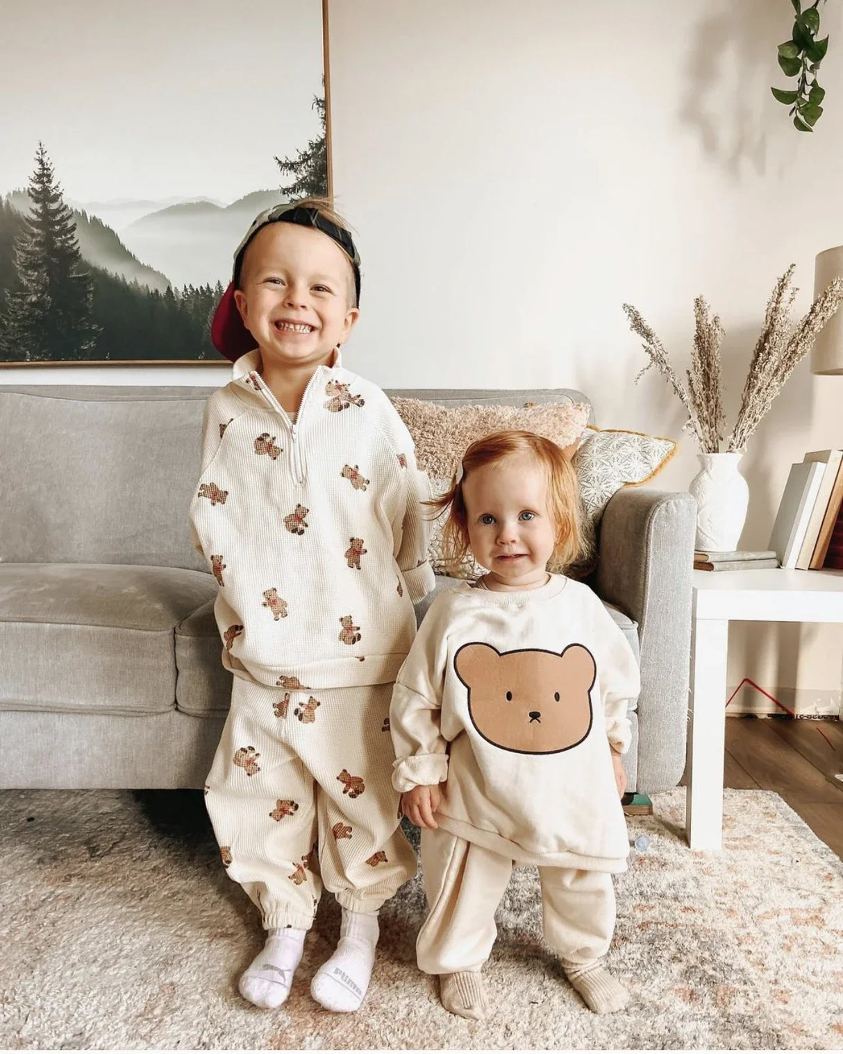 Spring Infant Baby Cartoon Clothing Sets Toddler Boys