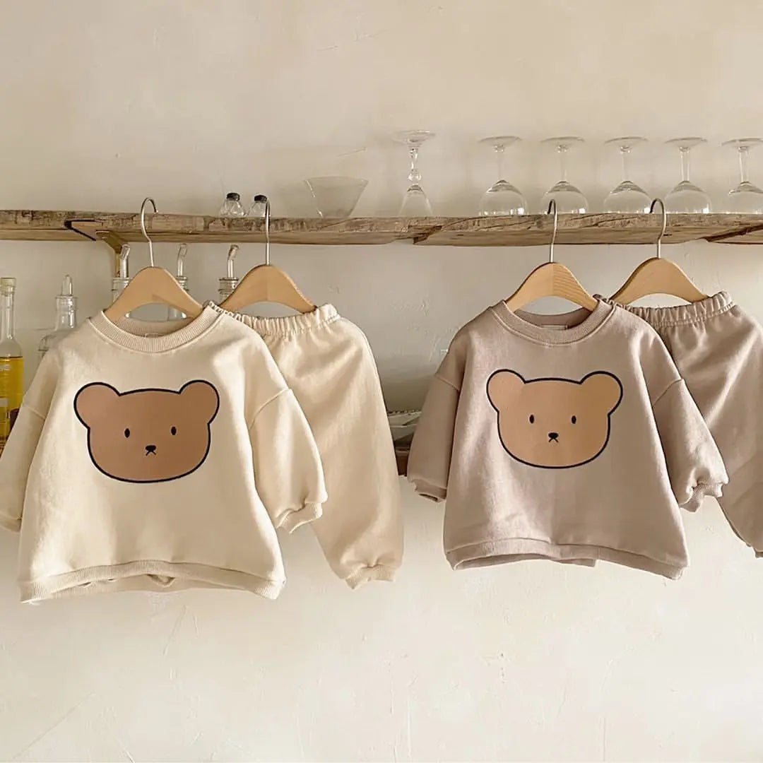Spring Infant Baby Cartoon Clothing Sets Toddler Boys