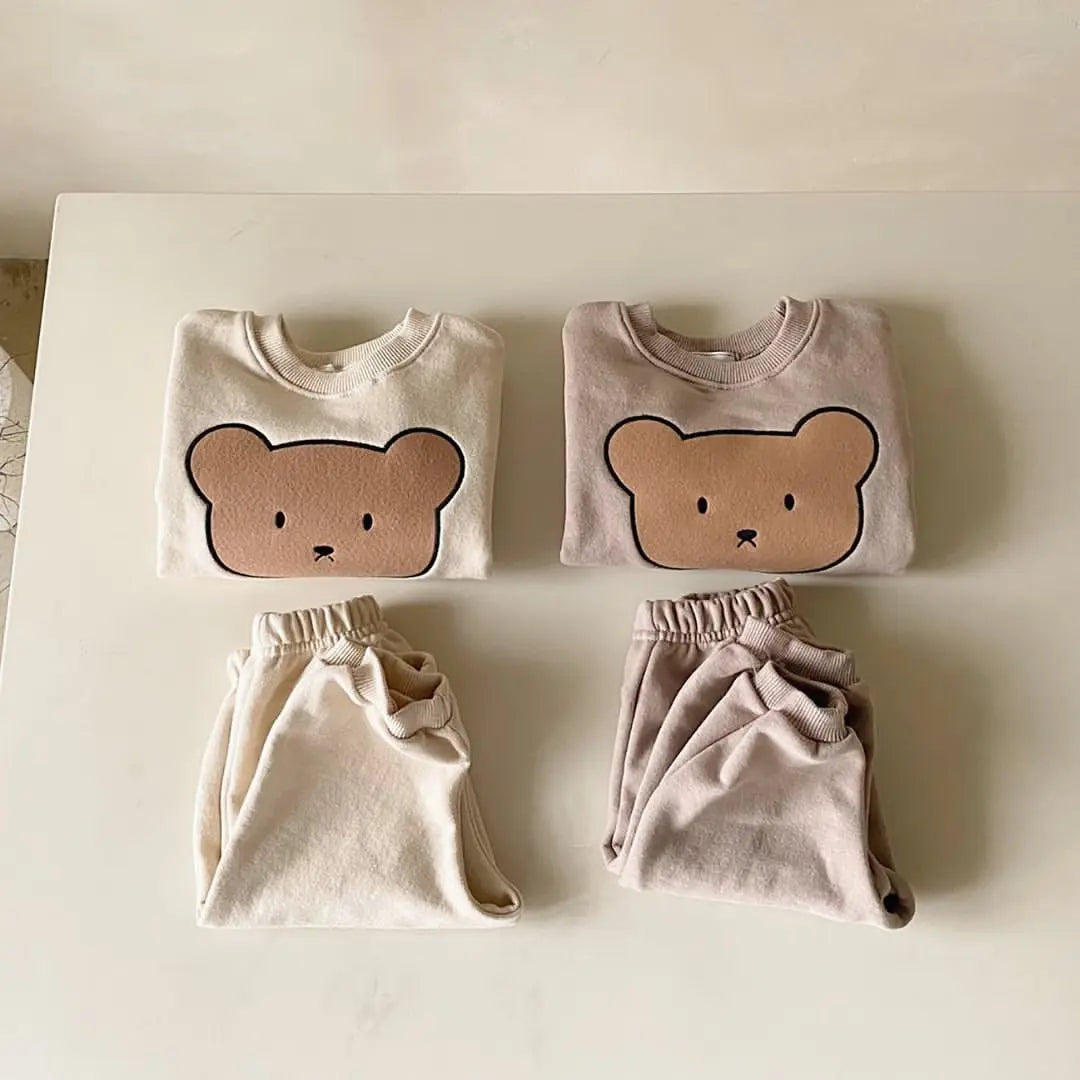 Spring Infant Baby Cartoon Clothing Sets Toddler Boys