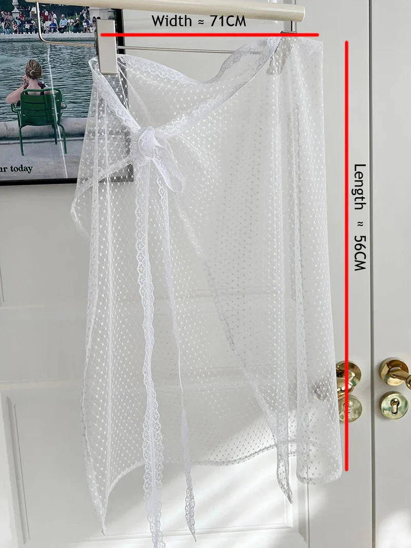 Spring Summer Korean Version Ins Blogger Unique Lace