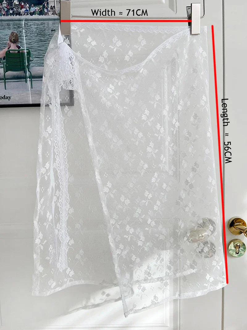 Spring Summer Korean Version Ins Blogger Unique Lace