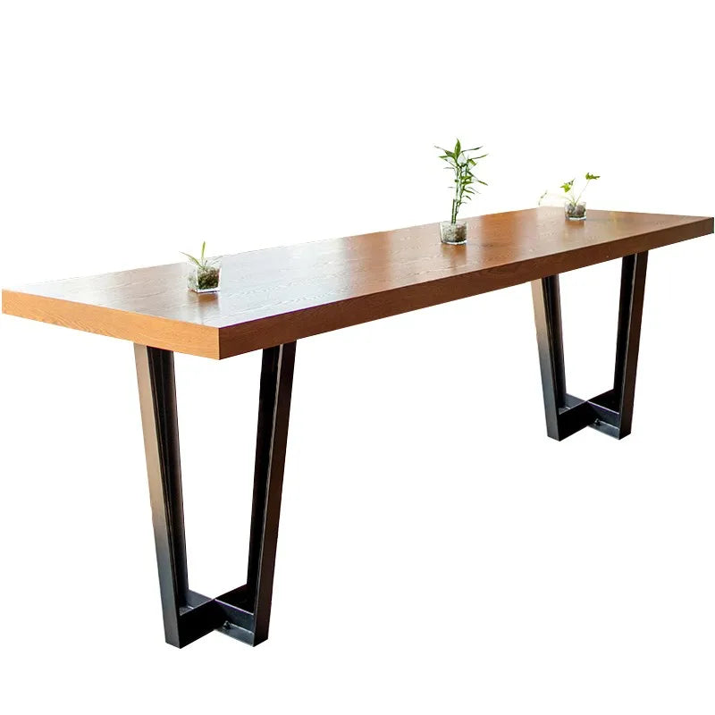 Square Industrial Bar Tables High Reception Standing Minimalist