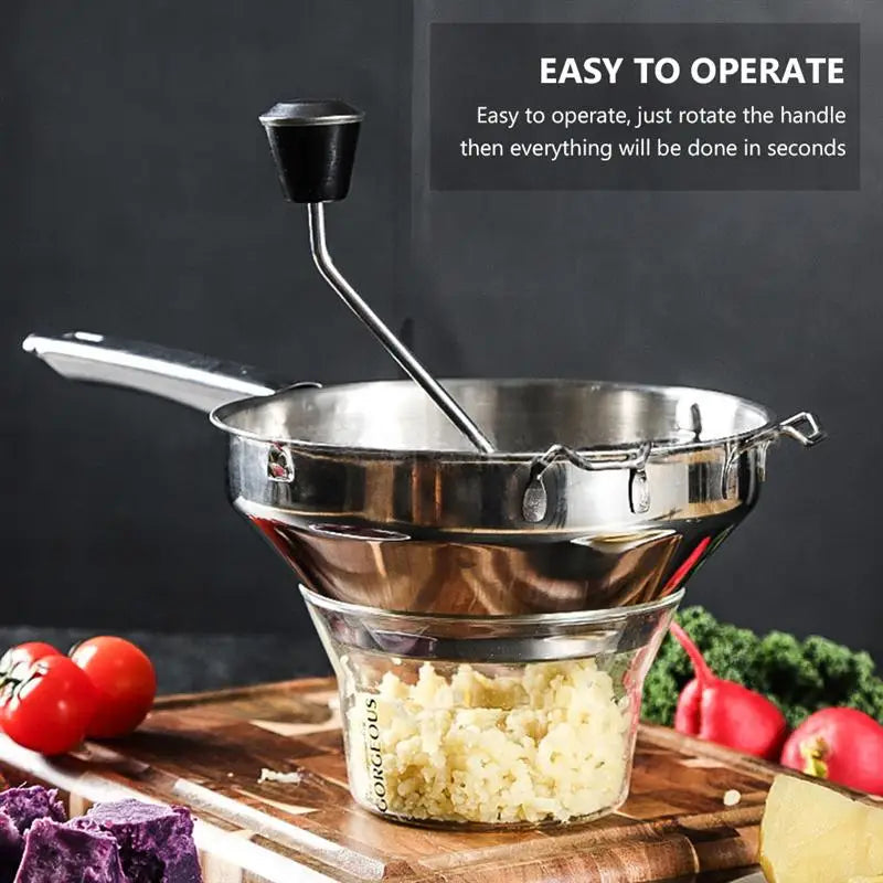 Stainless Steel Food Milling Churn The Ultimate Kitchen