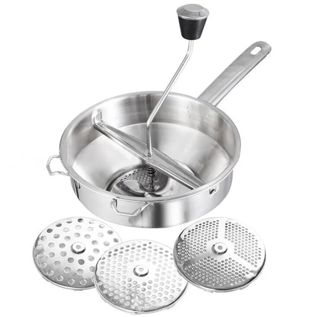 Stainless Steel Food Milling Churn The Ultimate Kitchen