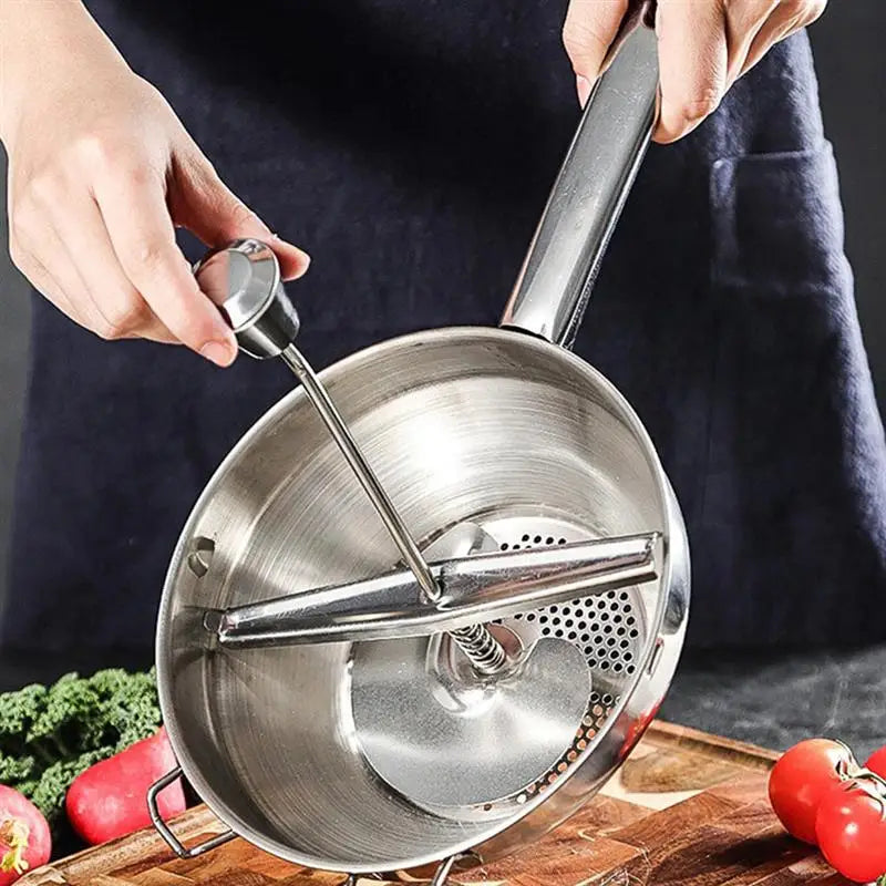 Stainless Steel Food Milling Churn The Ultimate Kitchen