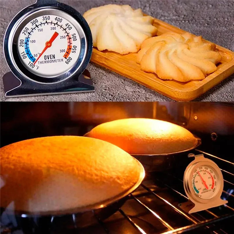 Stainless Steel Kitchen Oven Thermometer Food Bread Household
