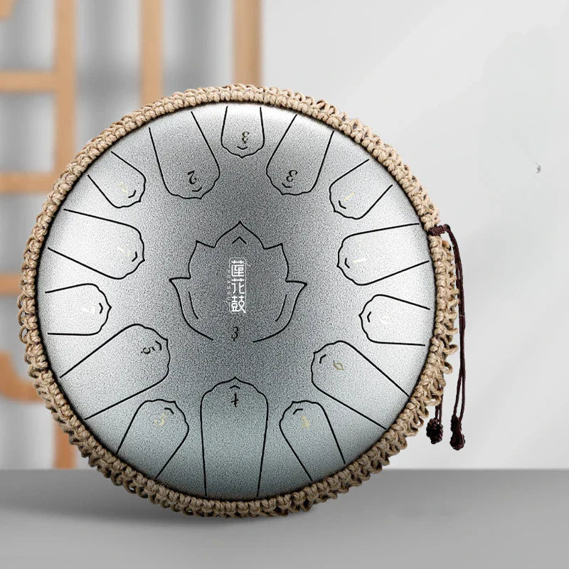 Steel Tongue Drum 12 Inch 13 Note Tongue